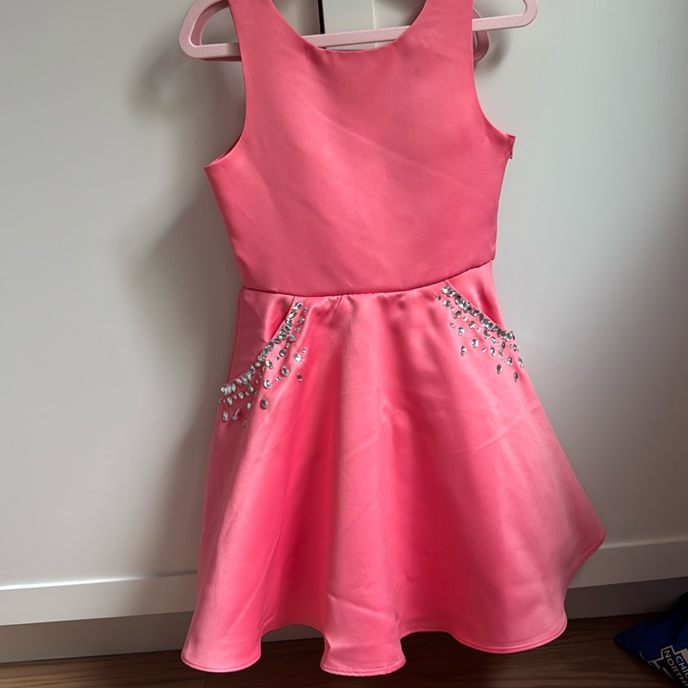 Coral party Dress